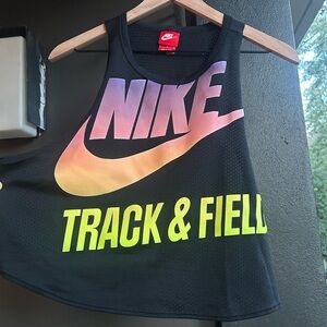 Nike Black Track & Field Tank Top